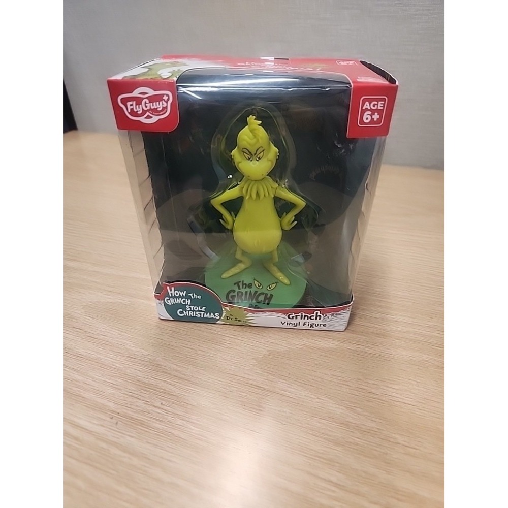 NEW Culturefly The Grinch by Dr. Seuss THE GRINCH Vinyl Fly Guys Figure - Picture 1 of 8